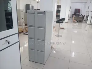 Metal Filing Cabinet With Security Bar
