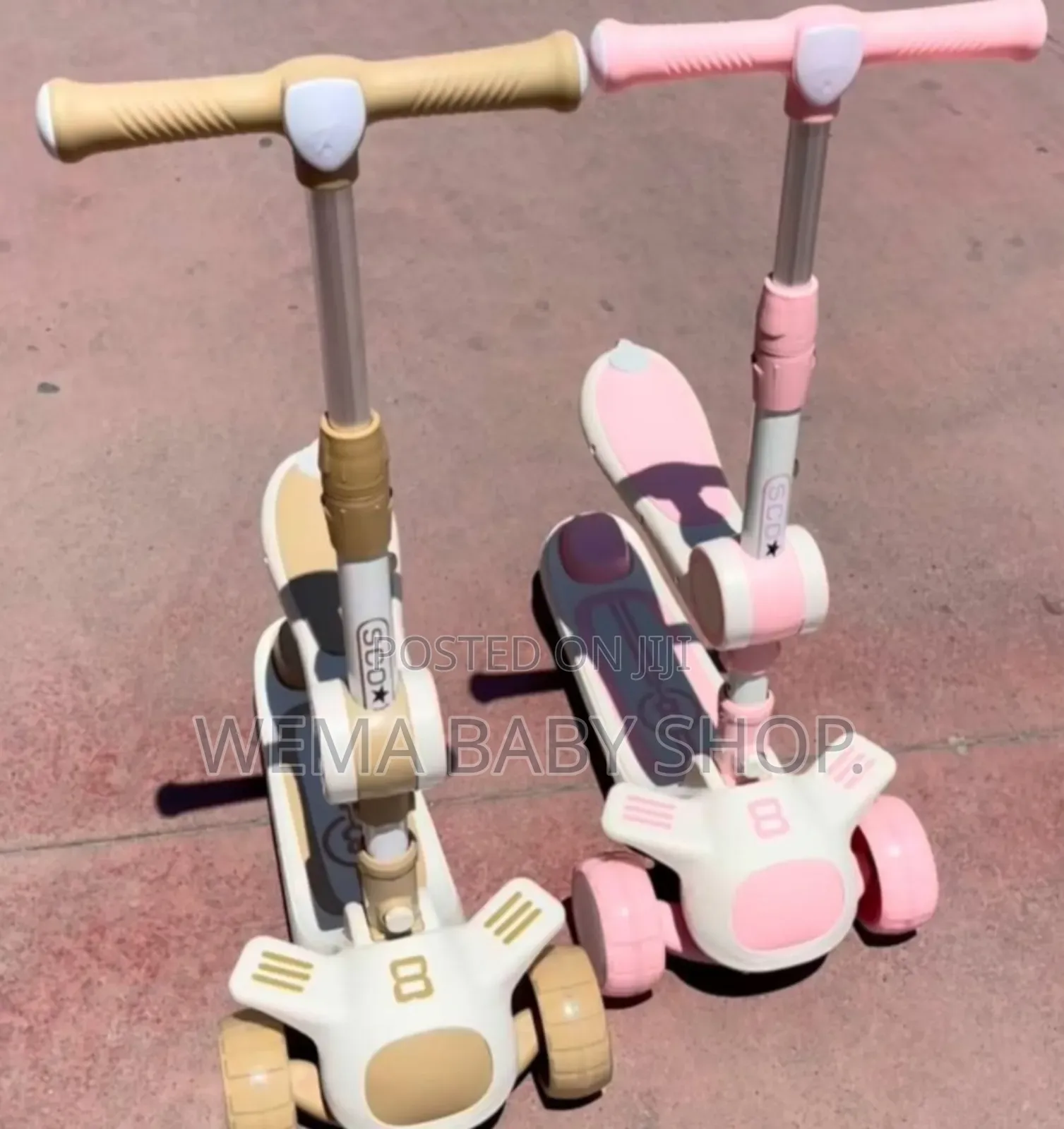 Kids 2-in-1 Convertible Scooter
