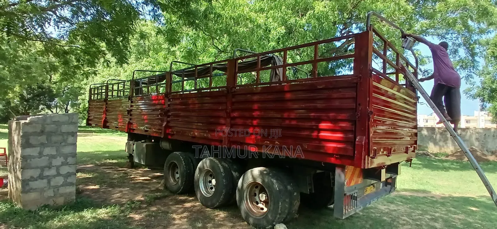 Truck Shacman and Transtrailer