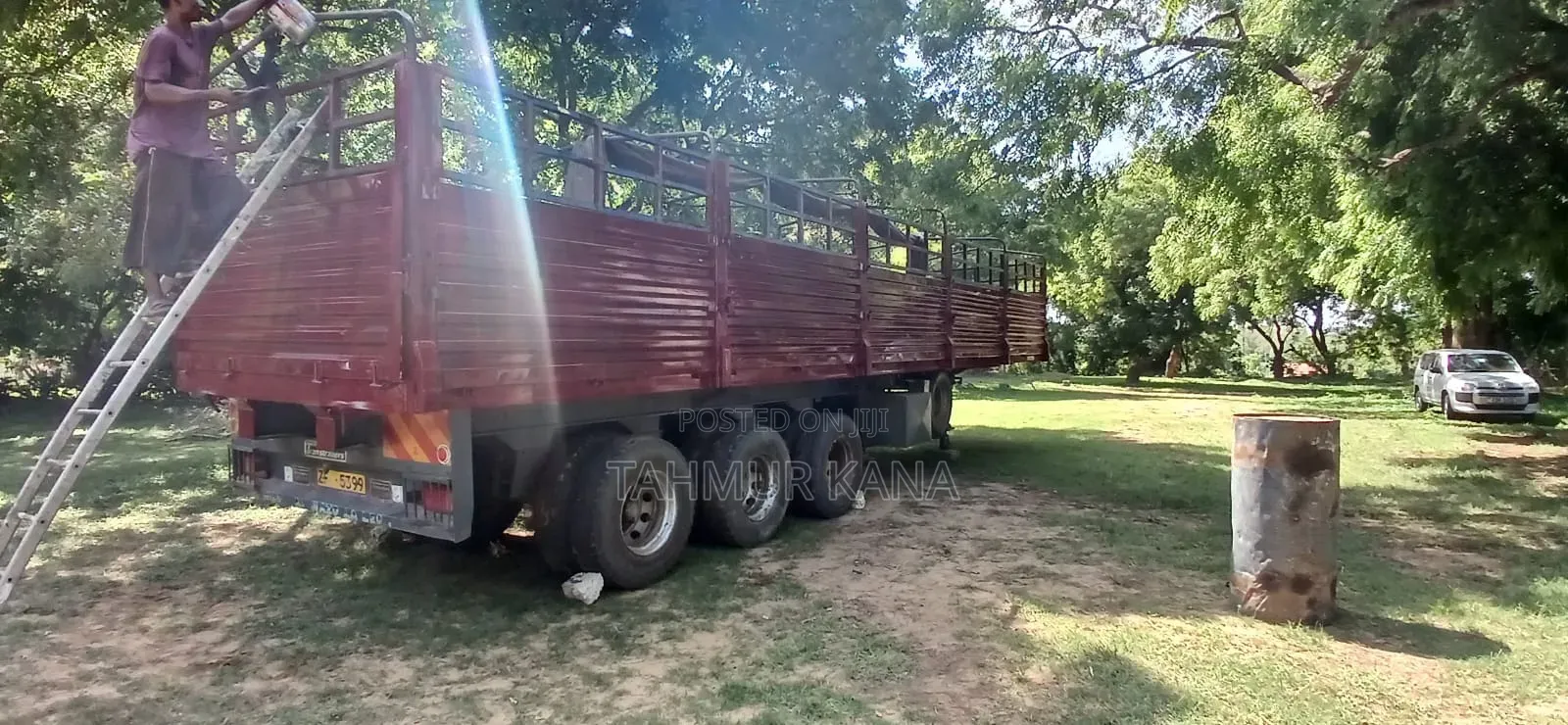 Truck Shacman and Transtrailer