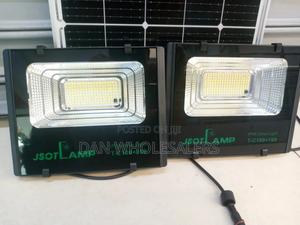 Jsotlamp Solar 25w Panel With Dual 100w Led Lights - thumbnail 2