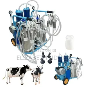 Automatic Shut-Off Dual Drum Milking Machine