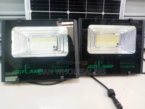 Jsotlamp Solar 25w Panel With High-Output 100w Lights
