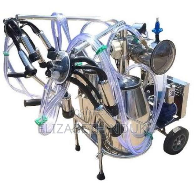 International Dual Drum Milking Machine - main view