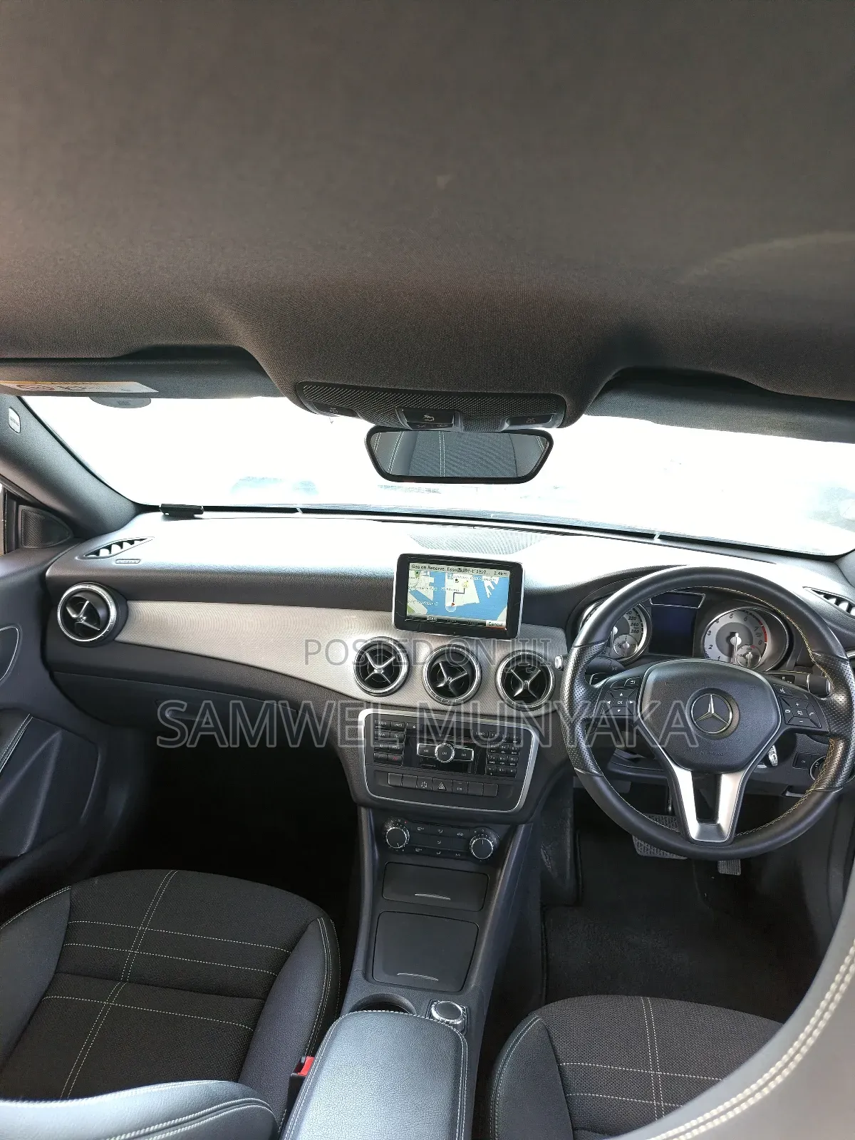 Mercedes-Benz CLA-Class CLA 180 Sedan 2016 Black