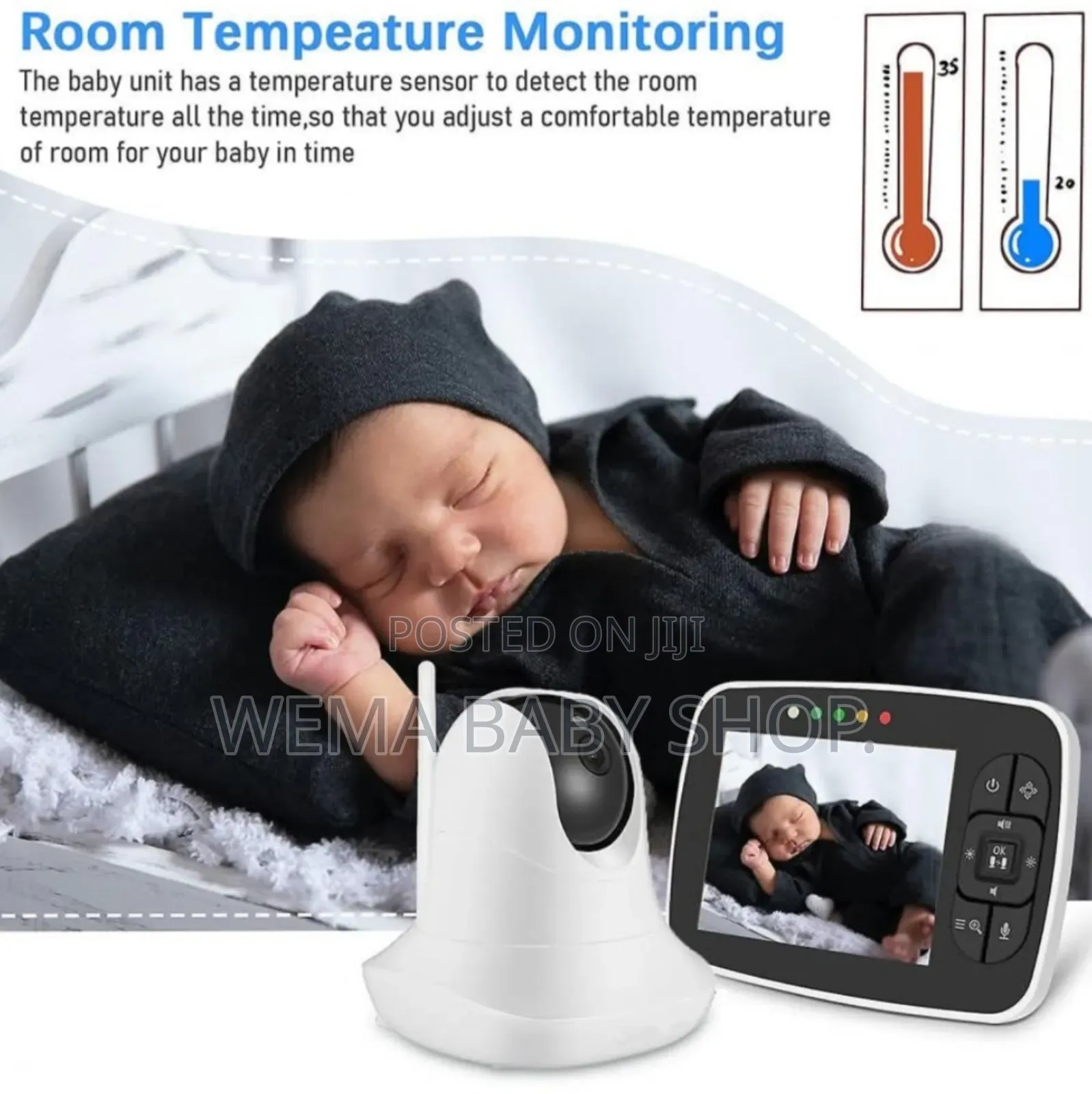 2 Way Baby Video Monitor