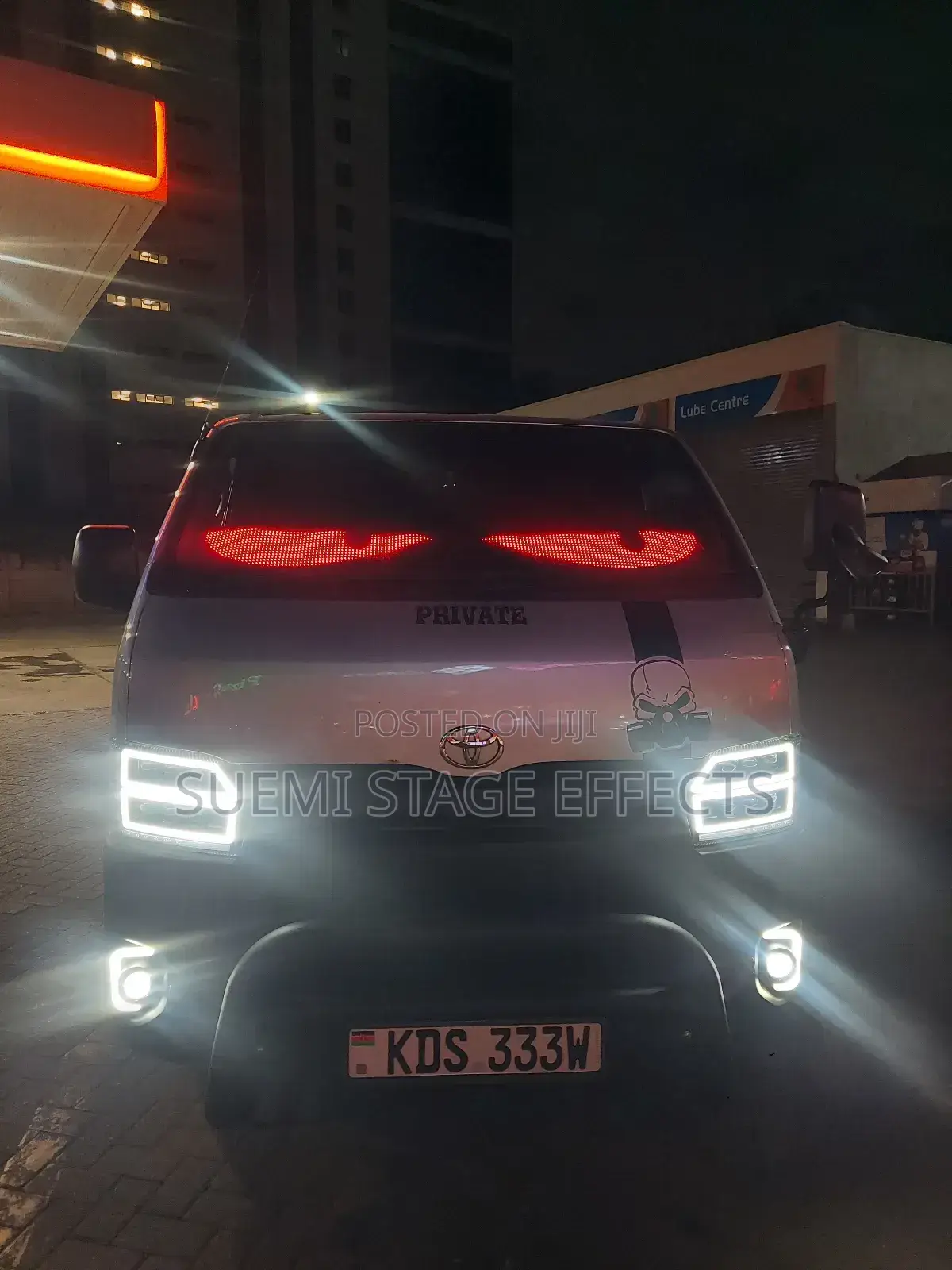 RGB Car Led Matrix Panel 16×64 – Animated Eyes, App Remote