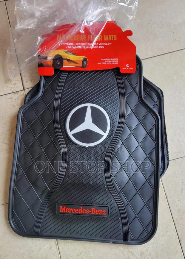 Mercedesr Rubber Car Waterproof Mats