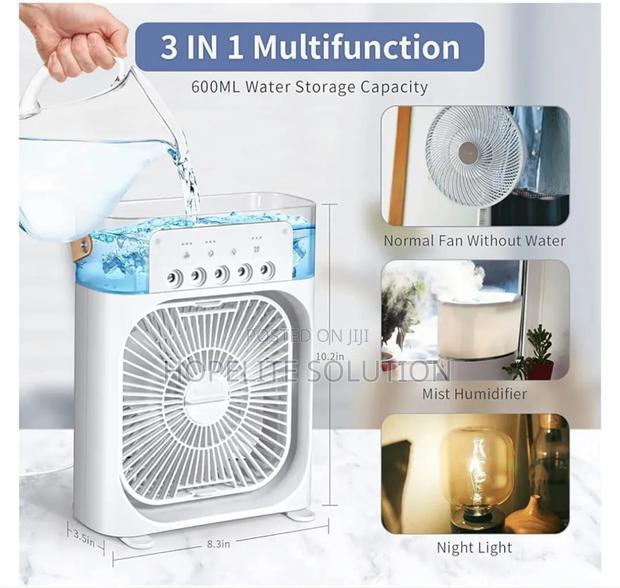 Portable Humidifier Air Cooler Fan - thumbnail 2
