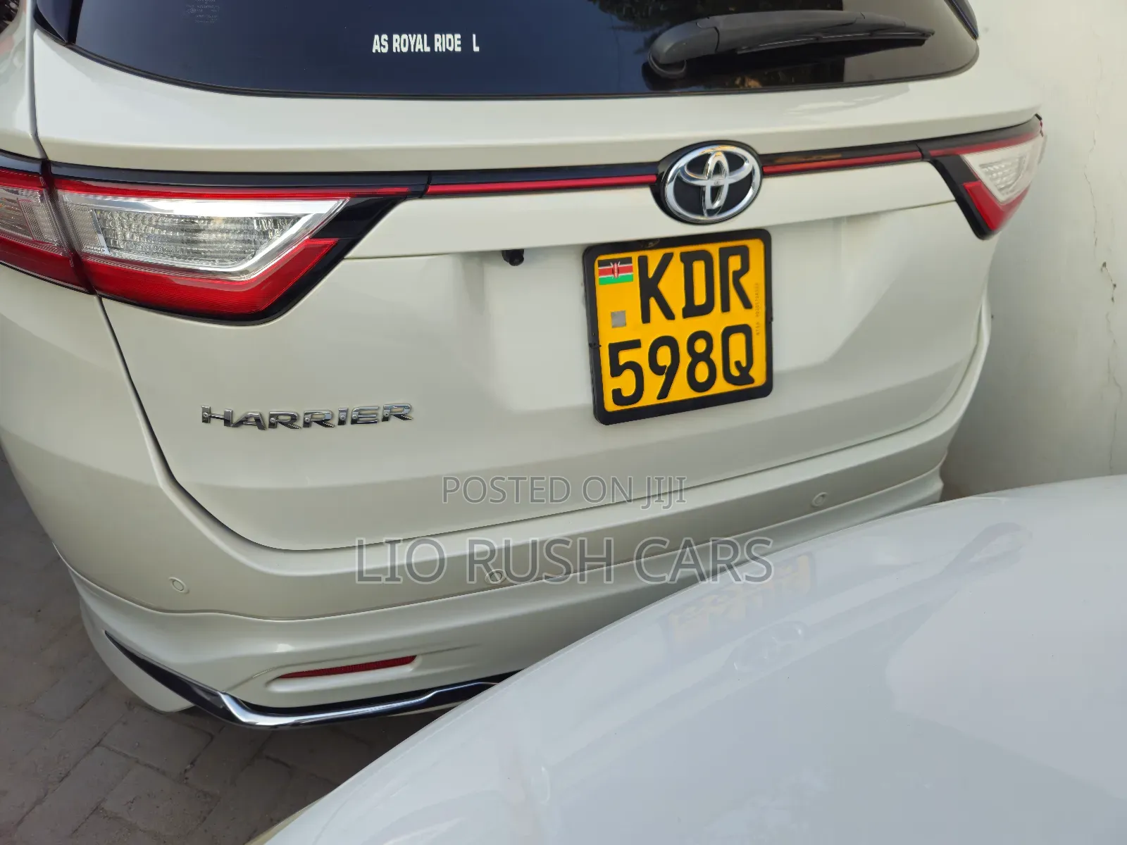 Toyota Harrier 2017 White