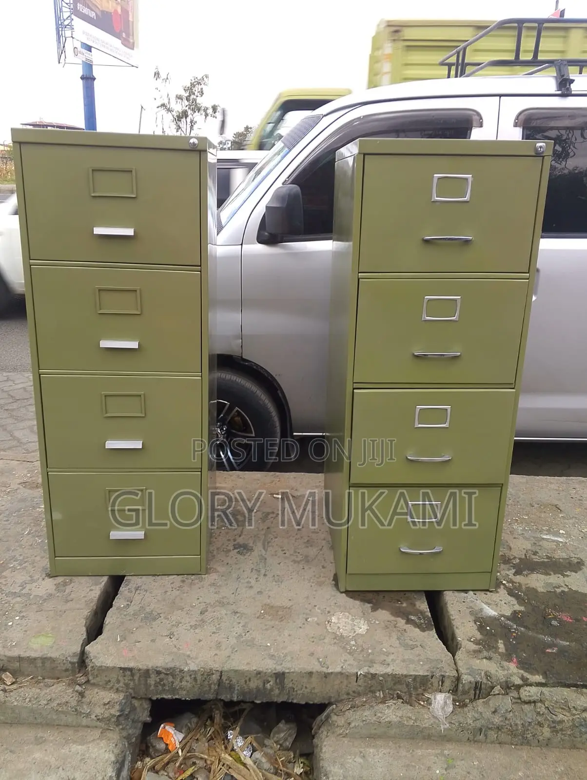 4 Drawer Metallic Filling Cabinet