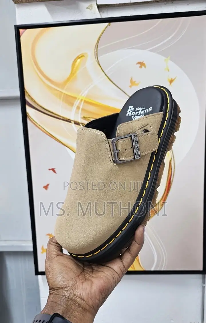 Fully Boxed Dr. Martens Zebzag Suede Mules Size 39-46