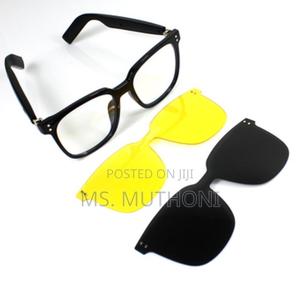 Smart 3 in 1 Noise Cancelling Sunglasses W/ Bluetooth Mic - thumbnail 2