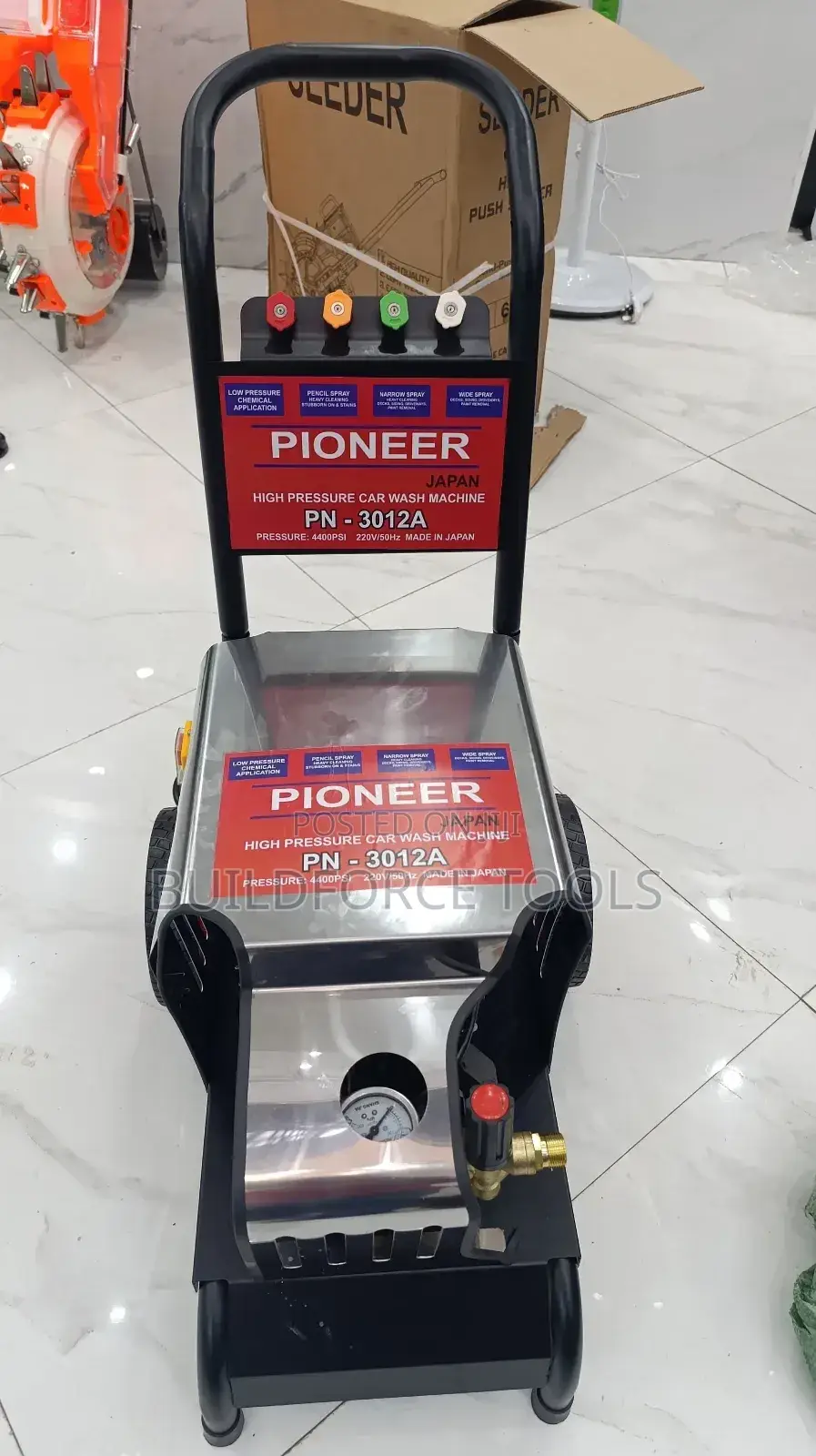 Pioneer 4400psi High Pressure Car Wash Machine