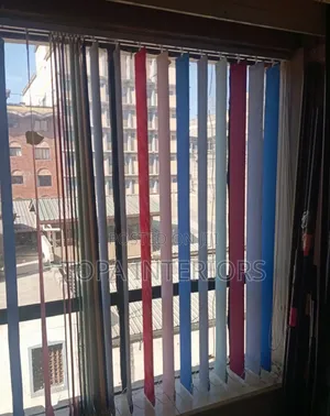 Affordable Cord Operated Vertical Office Window Curtain Blinds