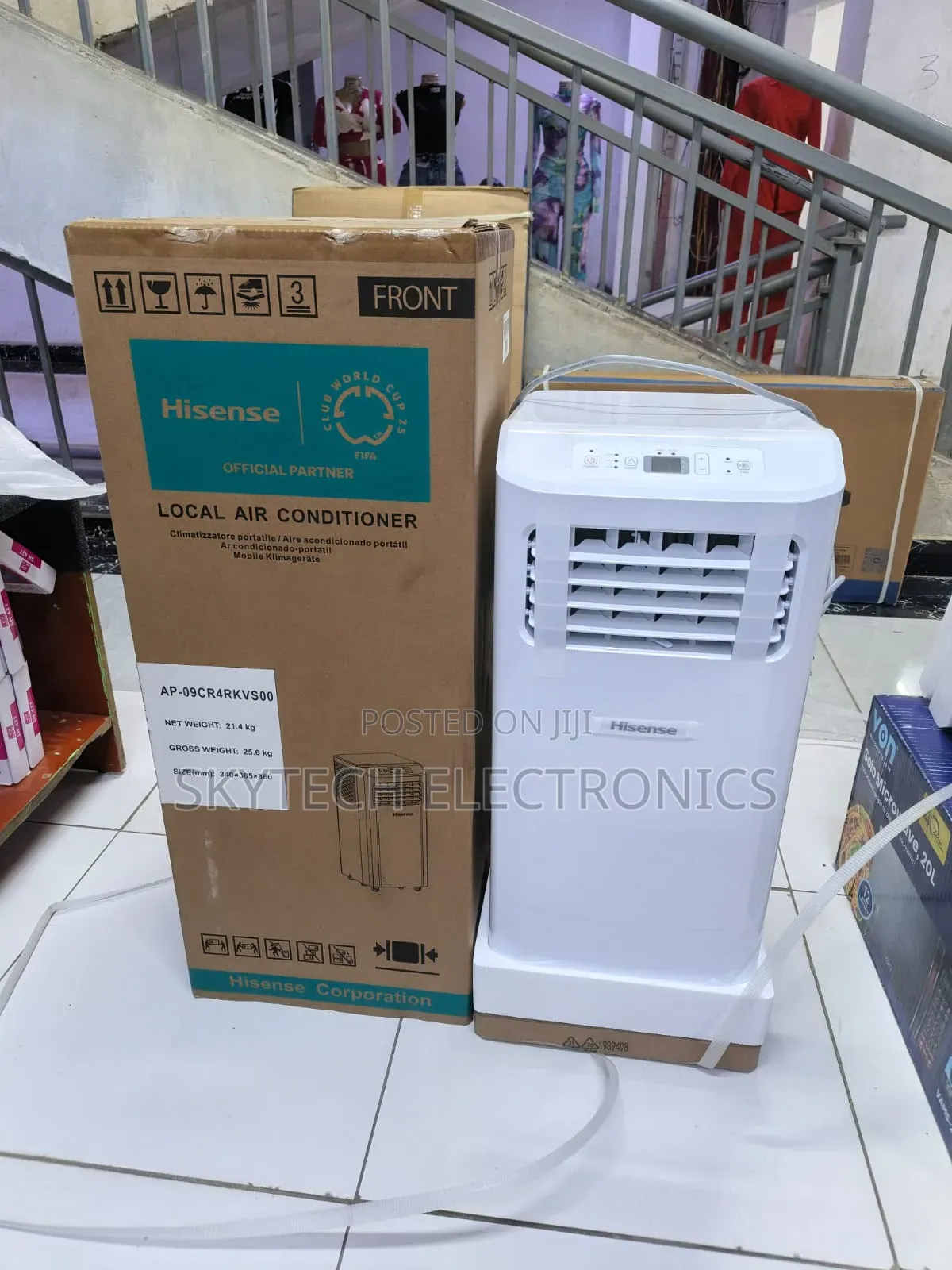 Hisense Portable Air Conditioner 9000btu
