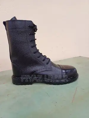 Pure Leather Security Guard Boots