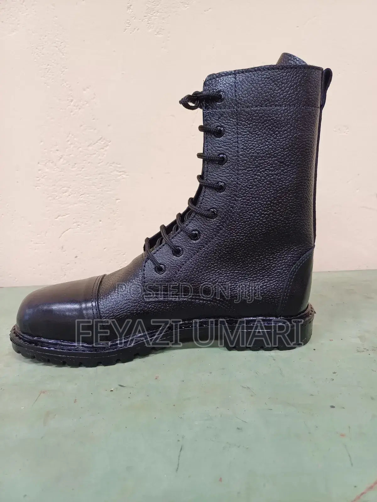 Pure Leather Security Guard Boots
