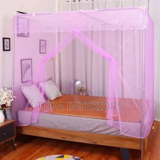 Ultrafine Mesh 4x6 Bed Pink Mosquito Nets