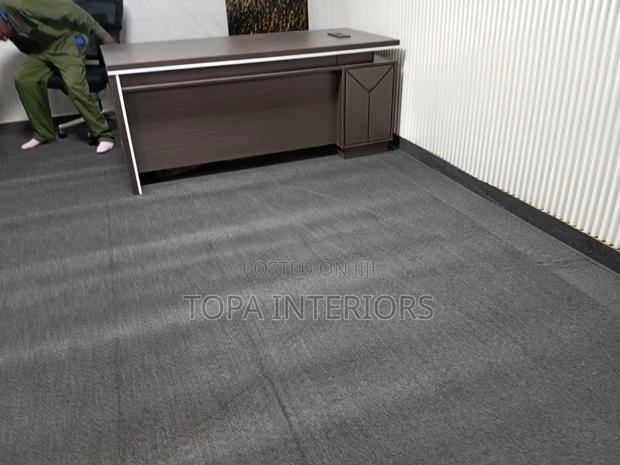 Grey Office Wall to Wall Flooring Carpets Installation