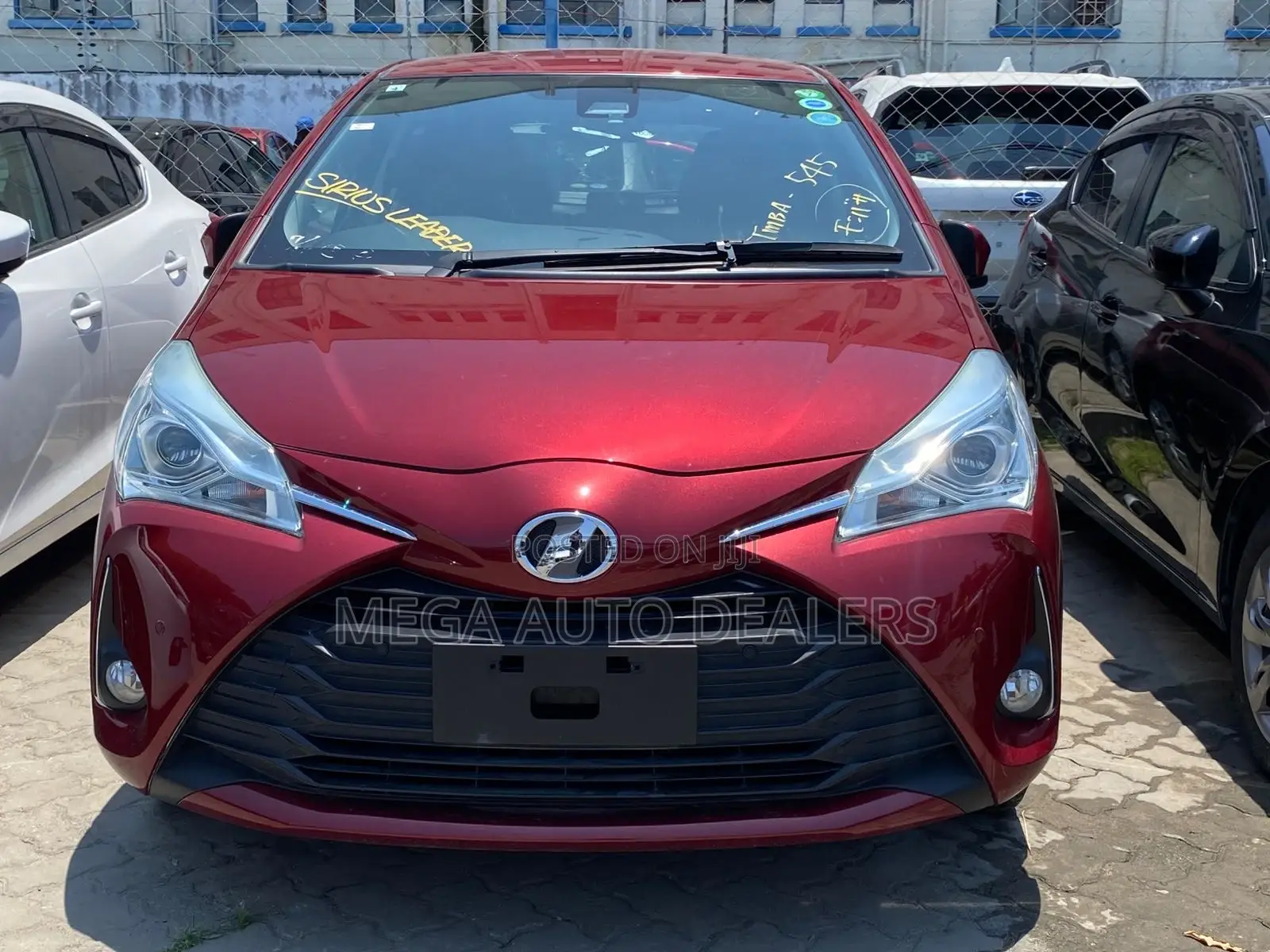 Toyota Vitz 2018 Red