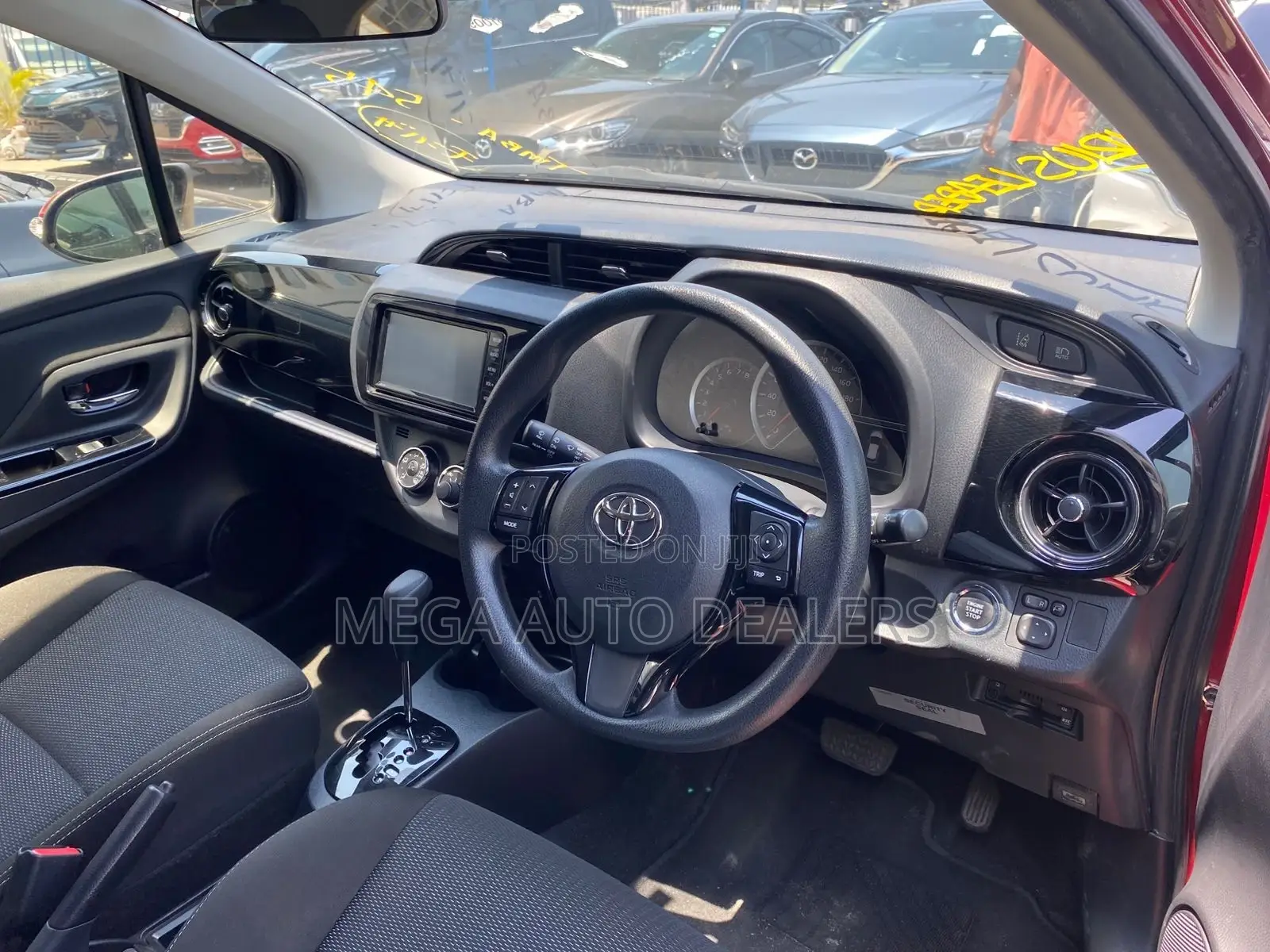 Toyota Vitz 2018 Red