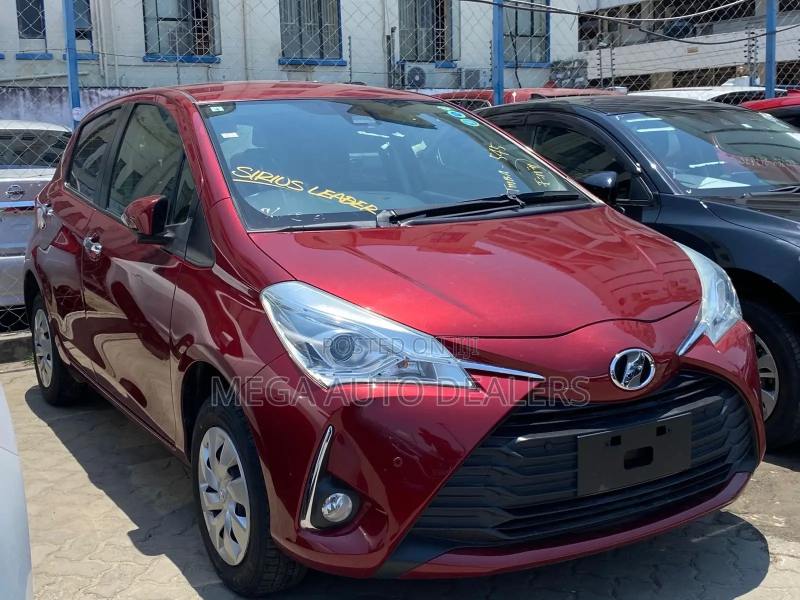 Toyota Vitz 2018 Red