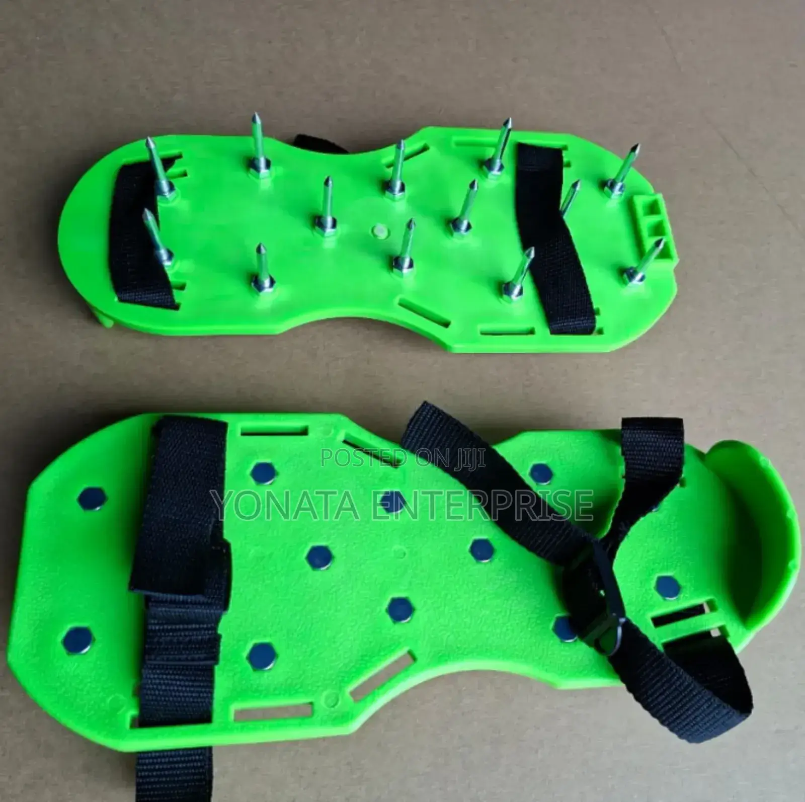 Epoxy Application Tools ( Spiked Shoes, Spiked Roller 19", Rake)