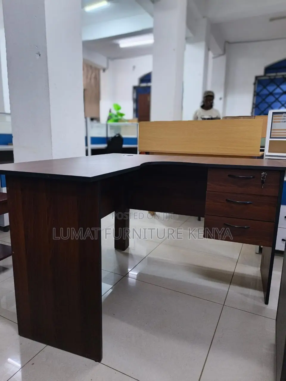 L-Shaped Office Working Desk