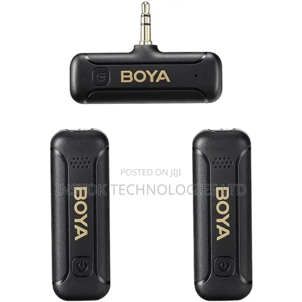 Boya by-Wm3t2-M2 2.4ghz Wireless Microphone System