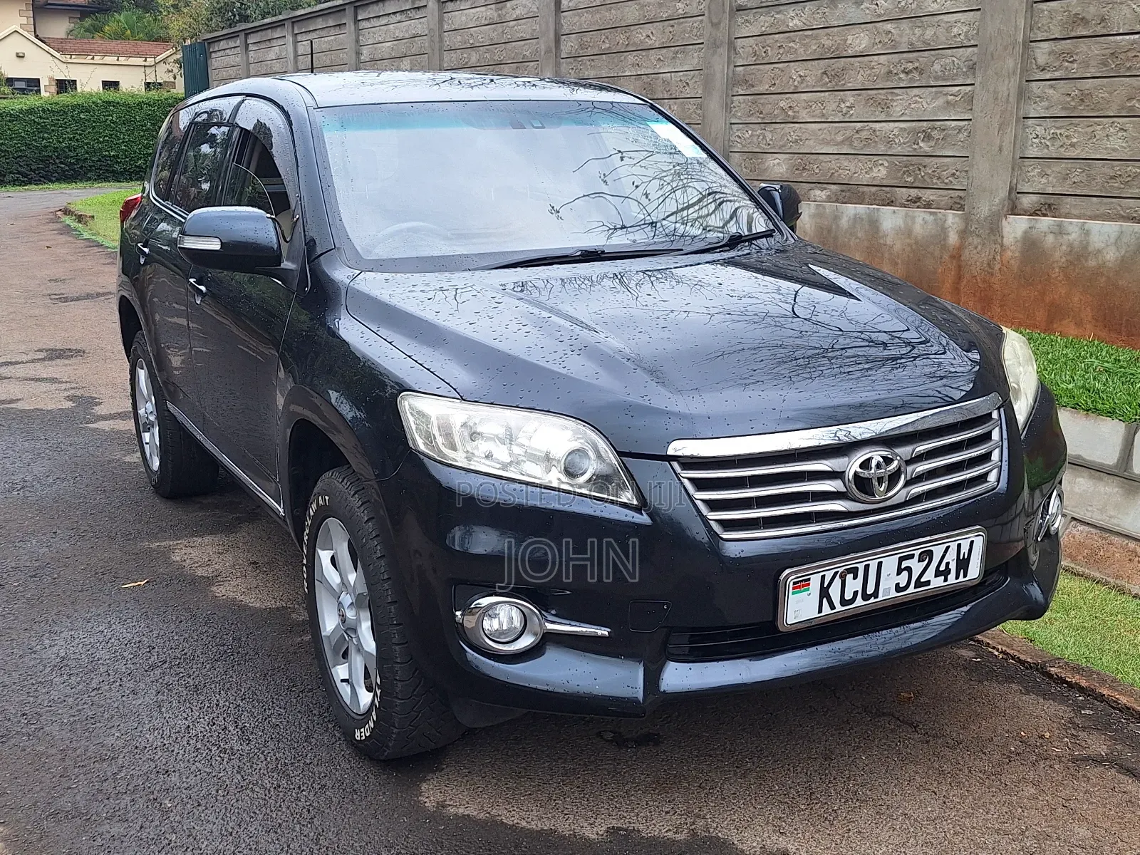 Toyota Vanguard 2012 Gray