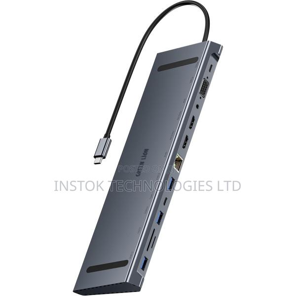 Green Lion 12 in 1 Hdmi Ethernet Usb-C Hub