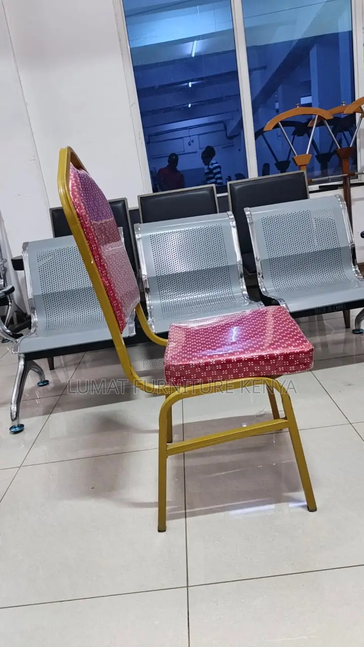 Modern Red Banquet Church/Office Chair