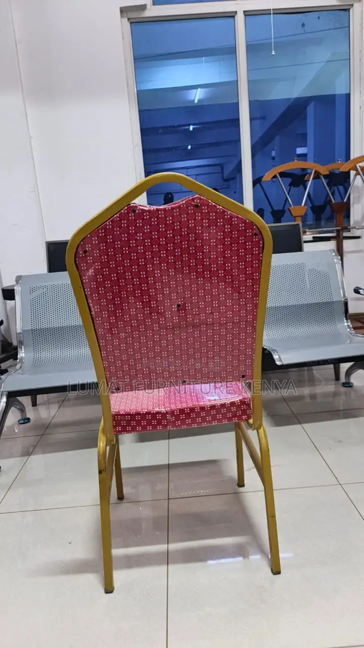 Modern Red Banquet Church/Office Chair