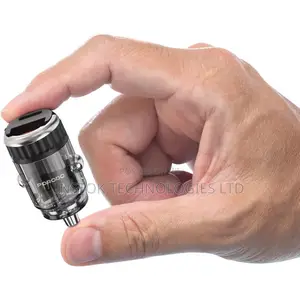 Porodo Dual Port Transparent Car Charger 36w