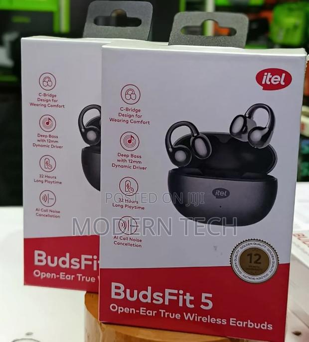 Itel Budsfit 5 Earbud C-Bridge Design Ai Nc Ip54 32hrs - main view