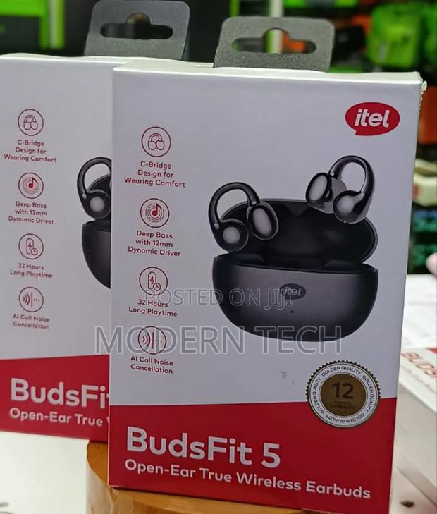Itel Budsfit 5 Earbud Ai Nc Ip54 32hrs Playtime