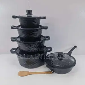 _Bosch 11pc Cookware With Silicone Lid Covers_