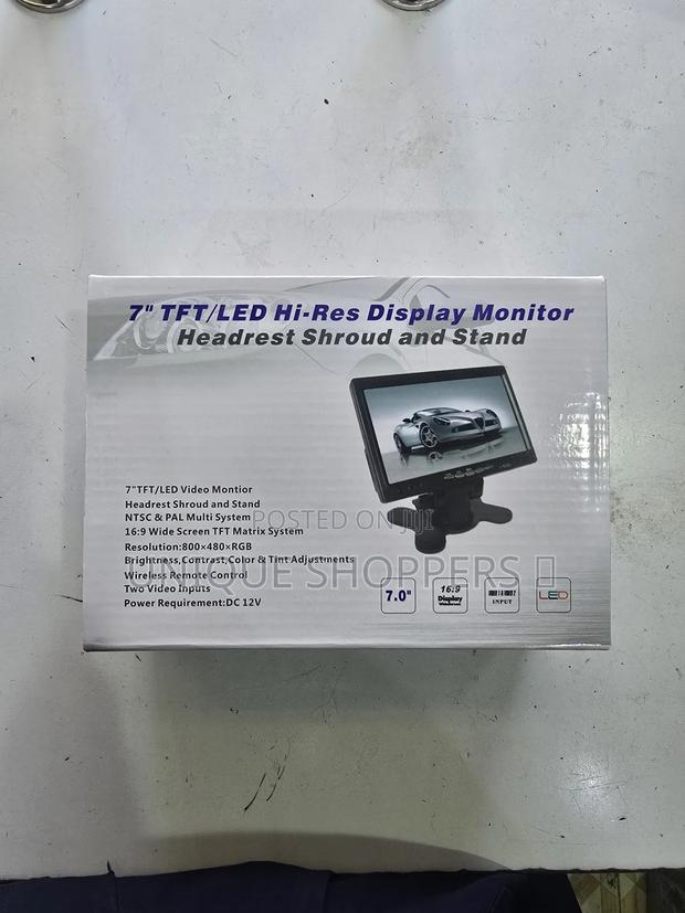 7007 7 Inch TFT Monitor
