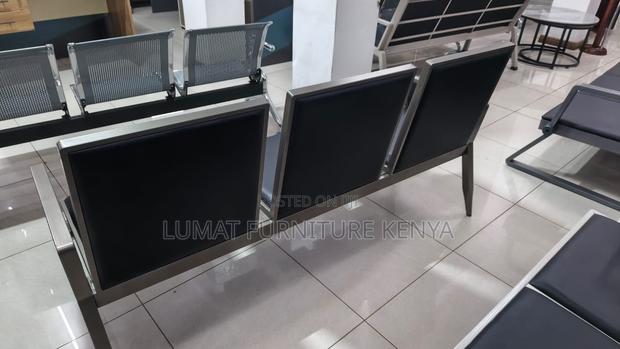3 Seater Link Heavy Duty Waiting Bench - thumbnail 3