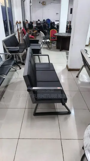 Steady 3 Link Reception Office Bench