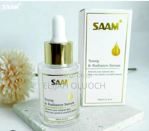 Saam Young and Radiance Serum