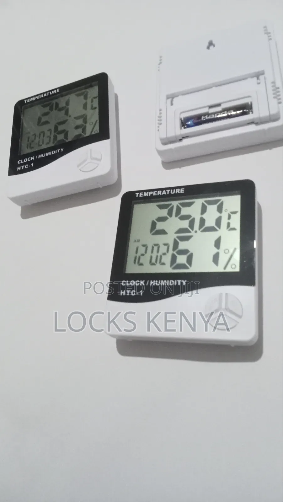 Cold Room Humidity Temperature Clock