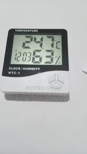 Research Farms Humidity Temperature Clock