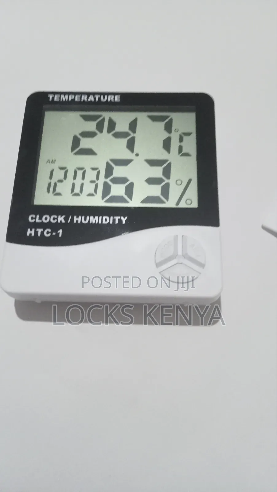 Research Farms Humidity Temperature Clock
