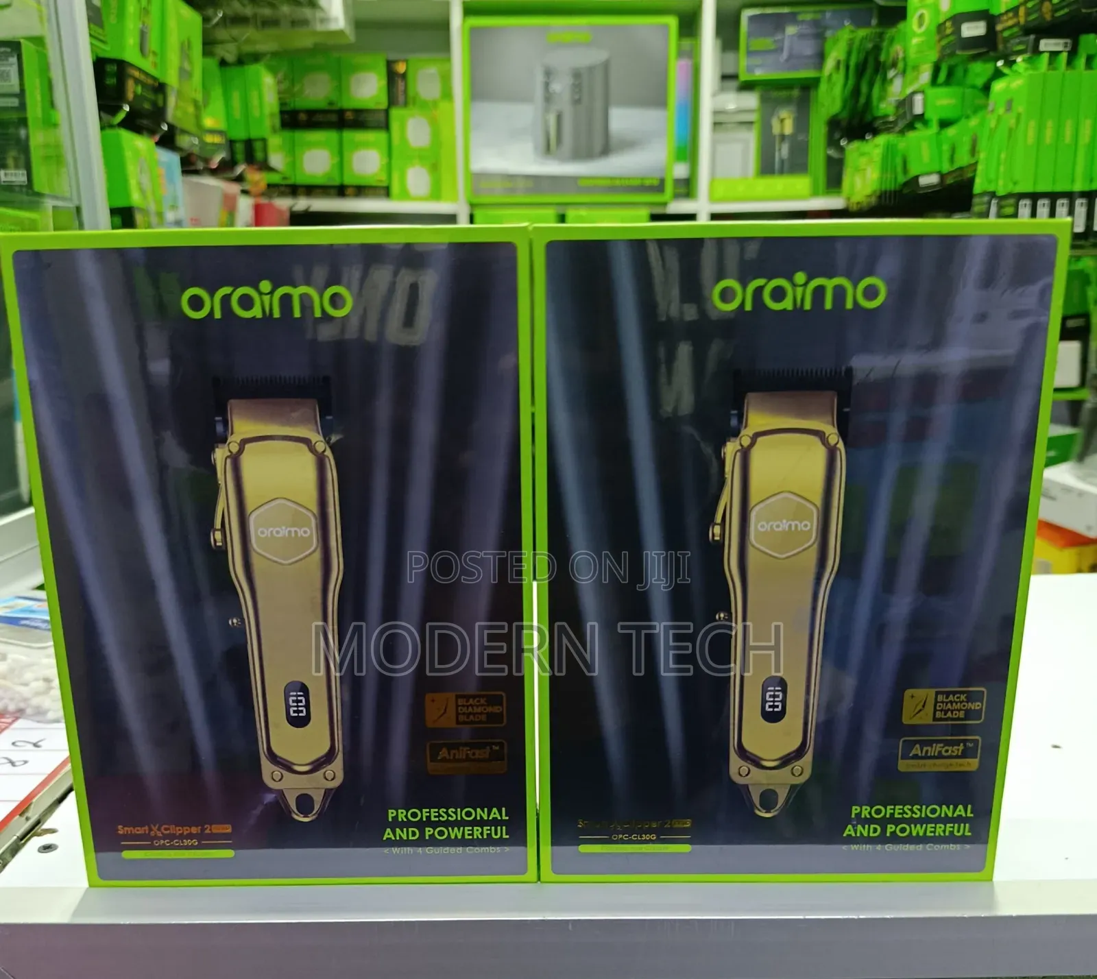 Oraimo Smart Clipper 2 Gold Professional Hair Clipper