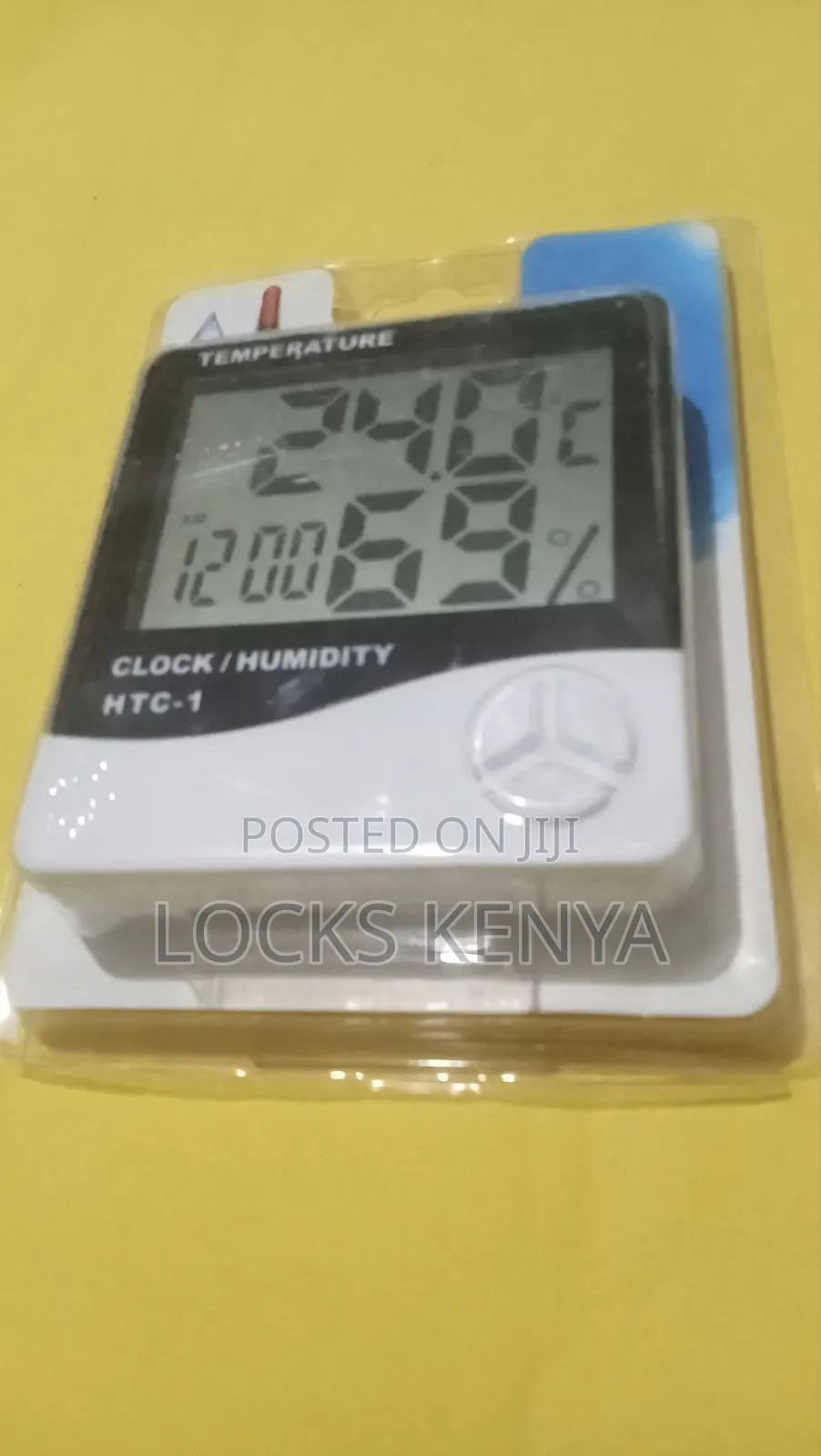 Meteorological Humidity Temperature Clock