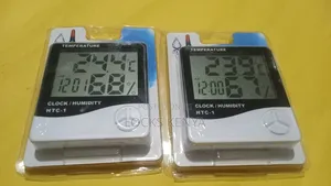 Hospital Humidity Temperature Clock