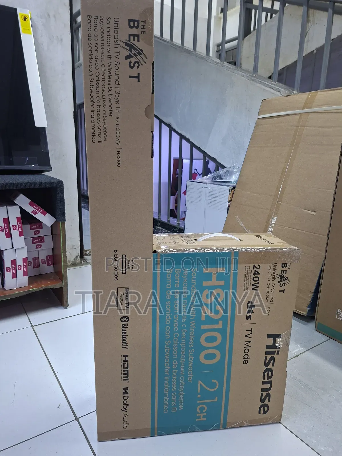 Hisense 2.1 Ch 240 Watts Hs 2100 (The Beast) Soundbar