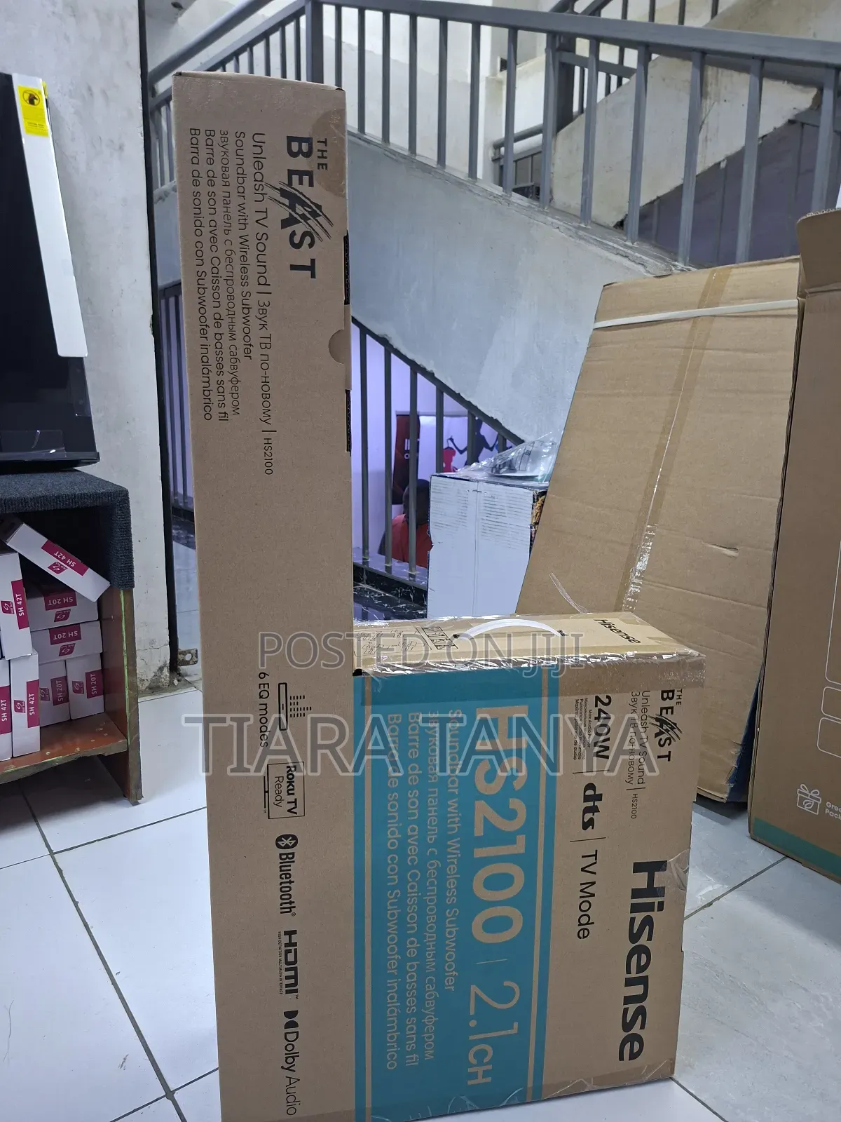 Hisense 2.1 Ch 240 Watts Hs 2100 (The Beast) Soundbar